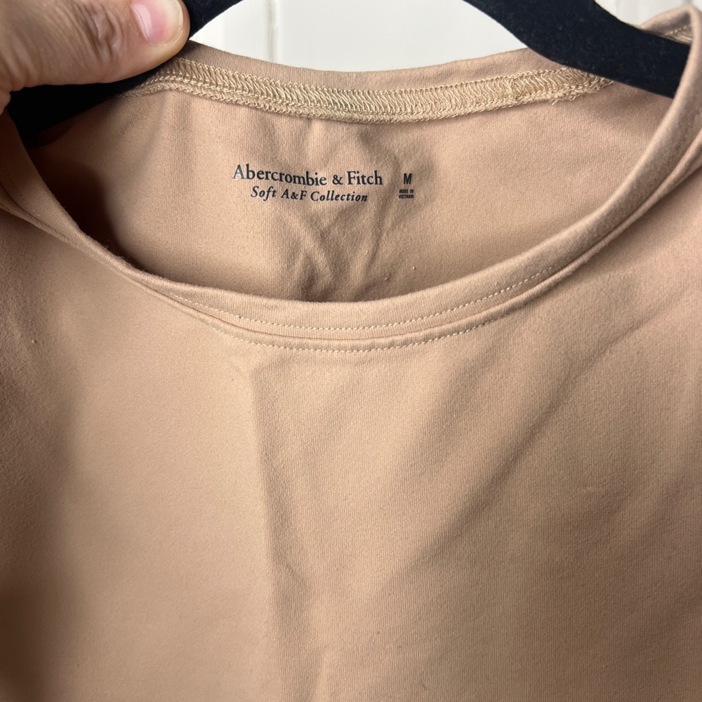 Abercrombie & Fitch Soft AF Collection Tan Bodysuit